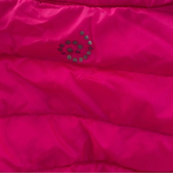 💘 BE INSPIRED • Pink Lightweight Packable Down Puffer Vest • Size Small - Picture 4 of 8